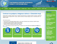 Tablet Screenshot of centrumcizincu.cz